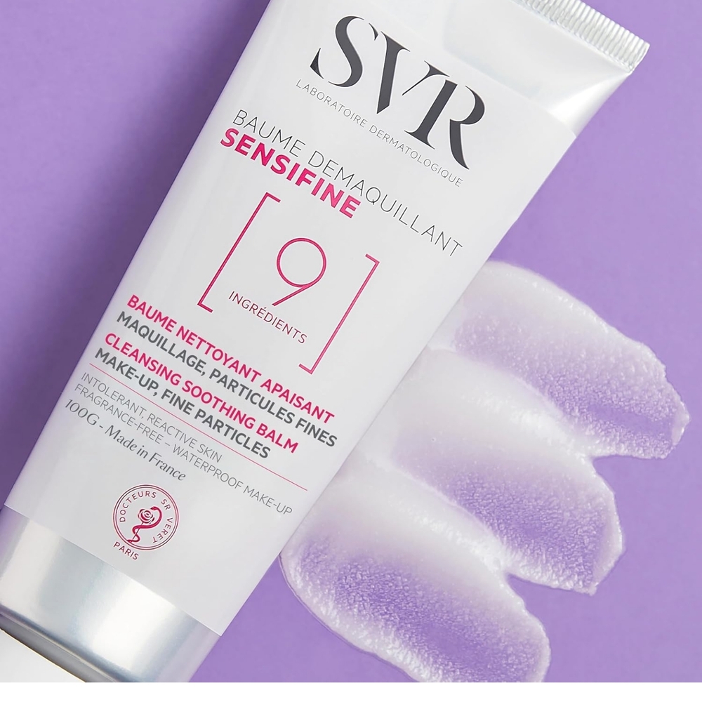 SVR SENSIFINE Cleansing Balm, Soothing, anti-pollution double-cleansing balm
